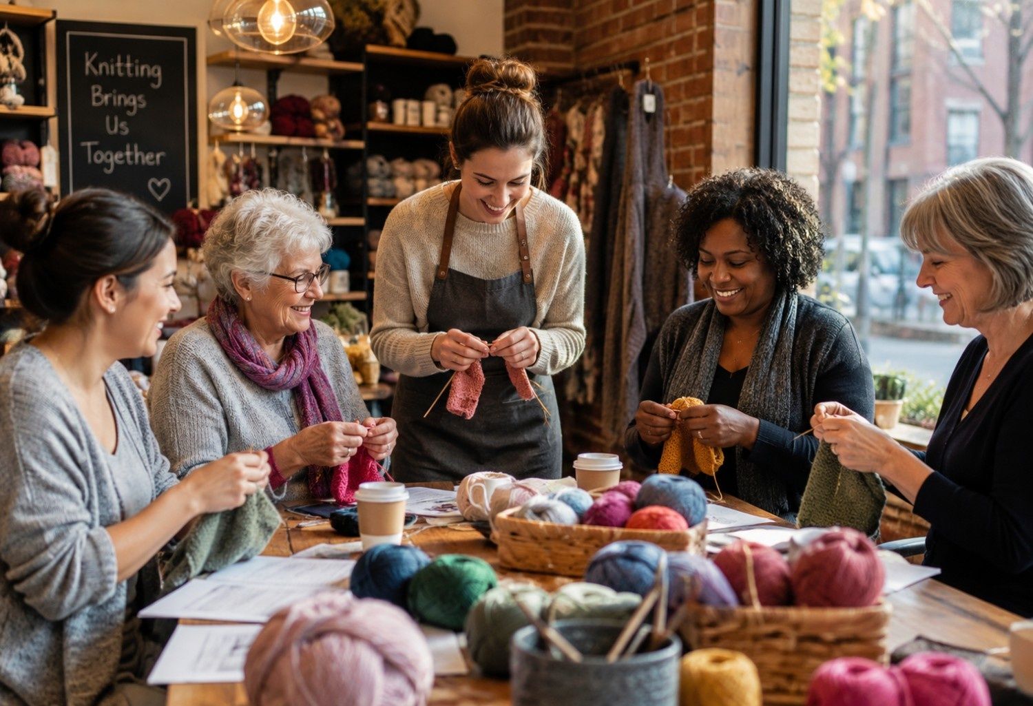 How Knitting Classes in Chicago Help You Learn Faster