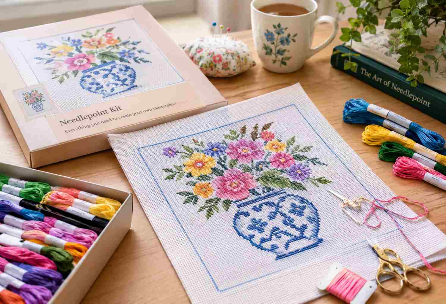 Beginners Needlepoint Kits for Easy and Enjoyable Stitching